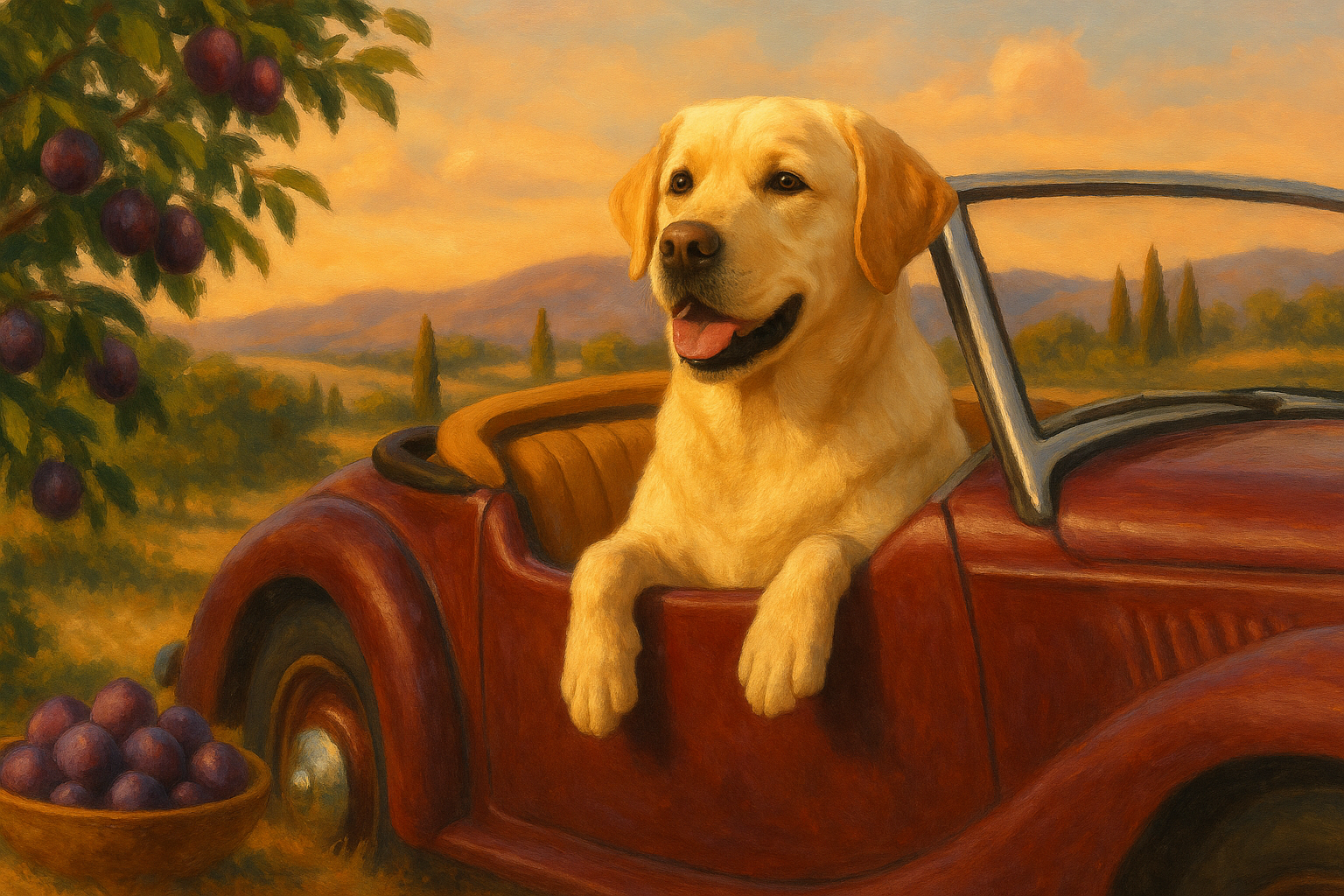 Tuscan Tailwinds - -Plum, Blackberry & Amber