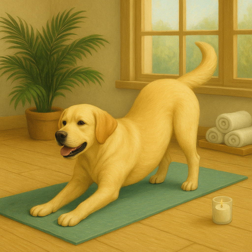 Downward Dog -- Blue Sage and Sandalwood